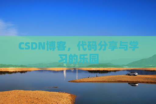 CSDN博客,代码分享与学习的乐园